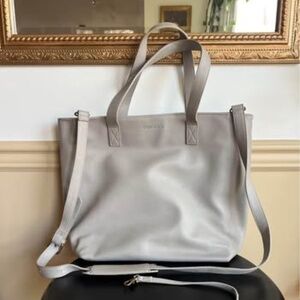 Limited Edition Fawn Design Tote bag with laptop sleeve - Grey
